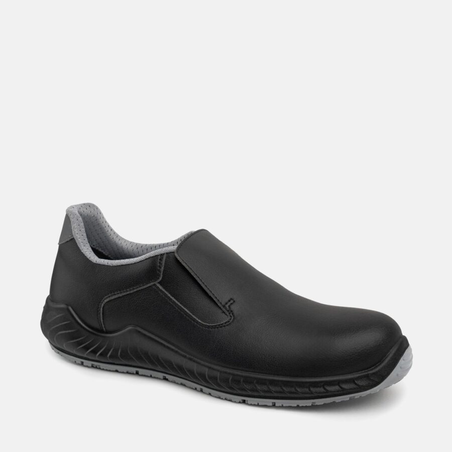 mocassino antinfortunistico nero linea young