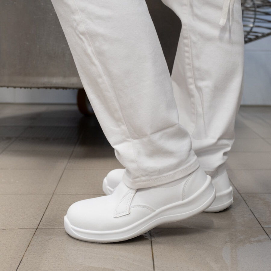 scarpa antinfortunistica alta white elegance