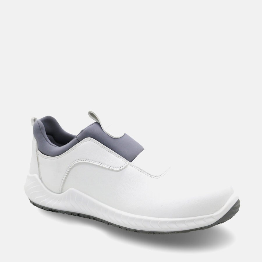 mocassino antinfortunistico bianco linea young